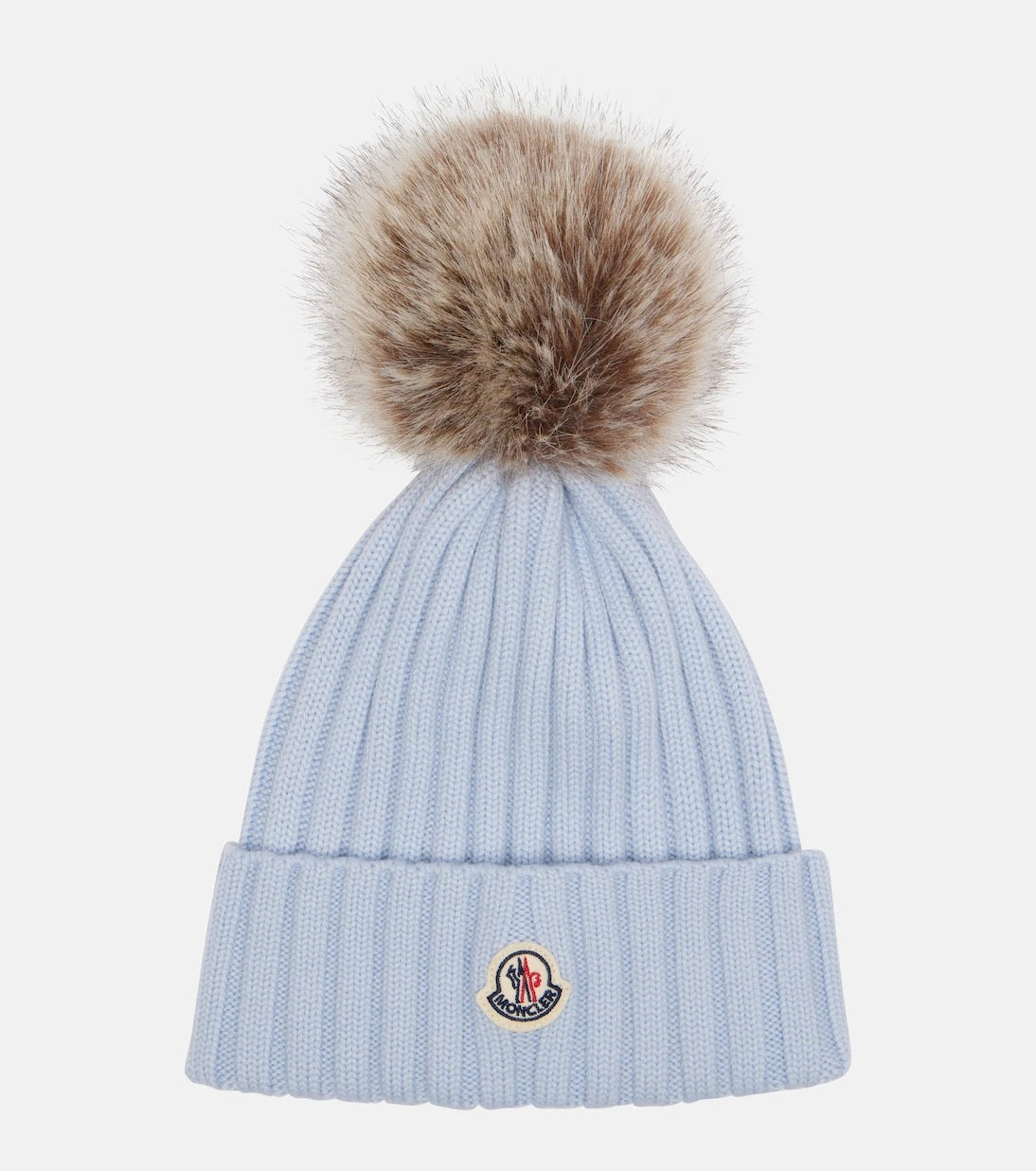 Moncler - Ribbed-knit virgin wool beanie