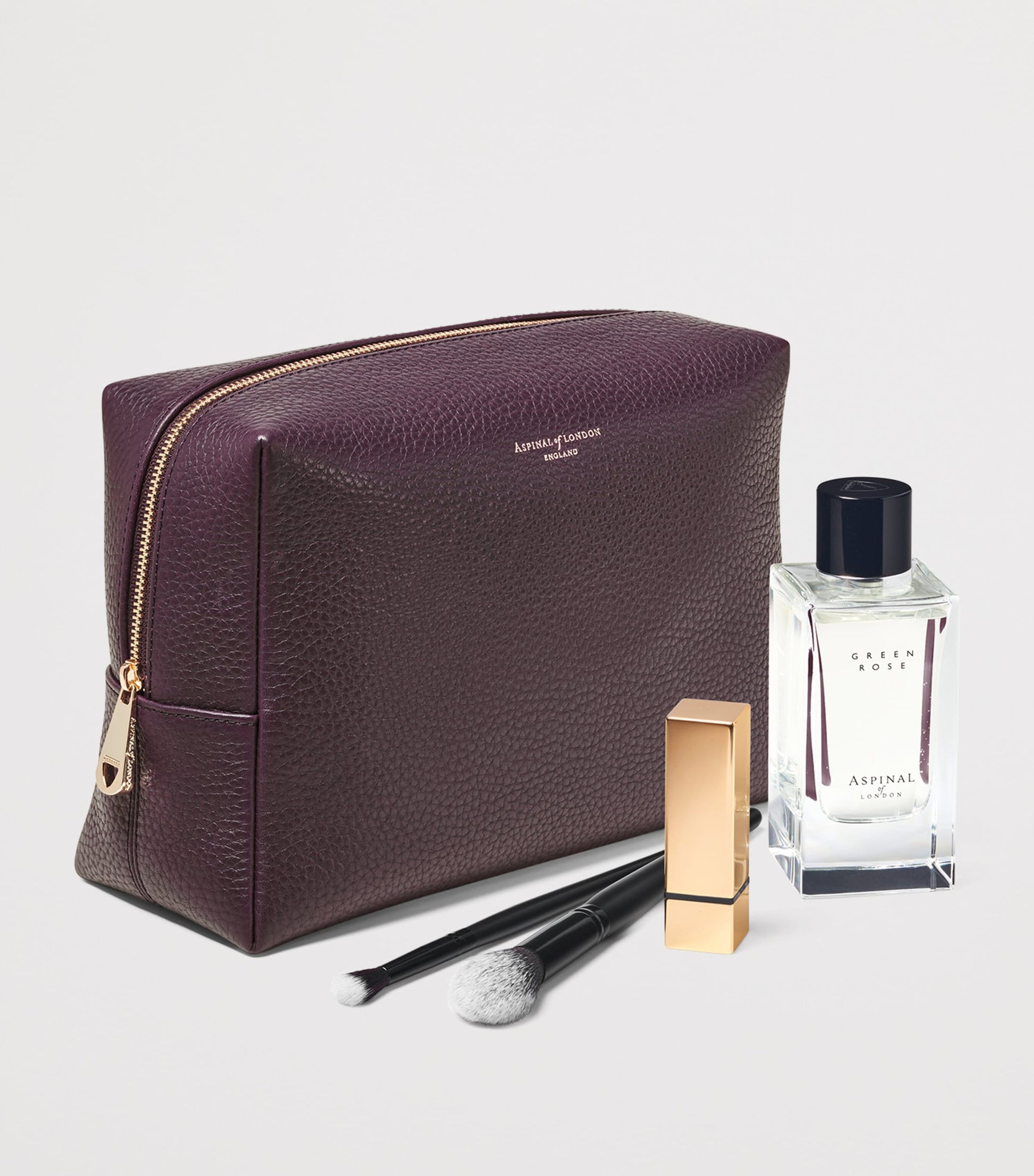 Large Leather London Cosmetic Case