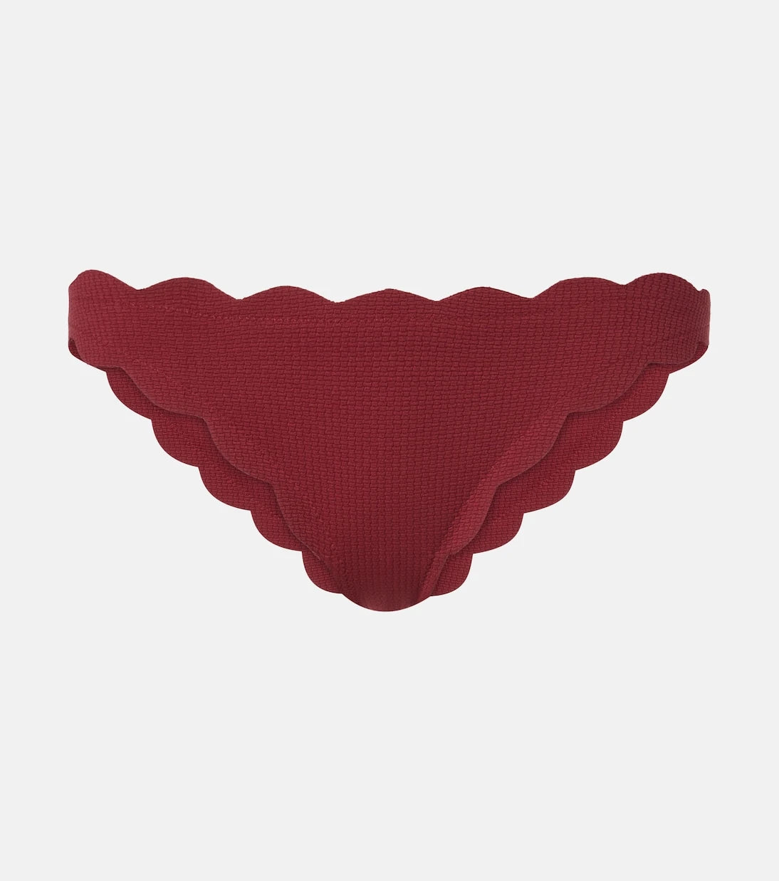 Marysia - Antibes scalloped bikini bottoms