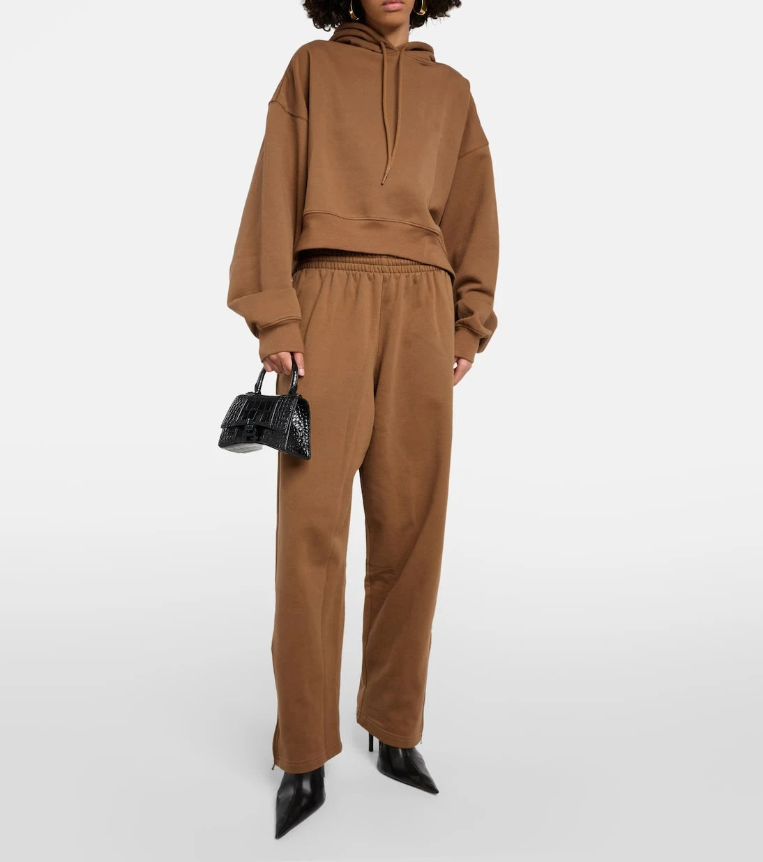 Wardrobe.NYC - Oversized cotton jersey hoodie