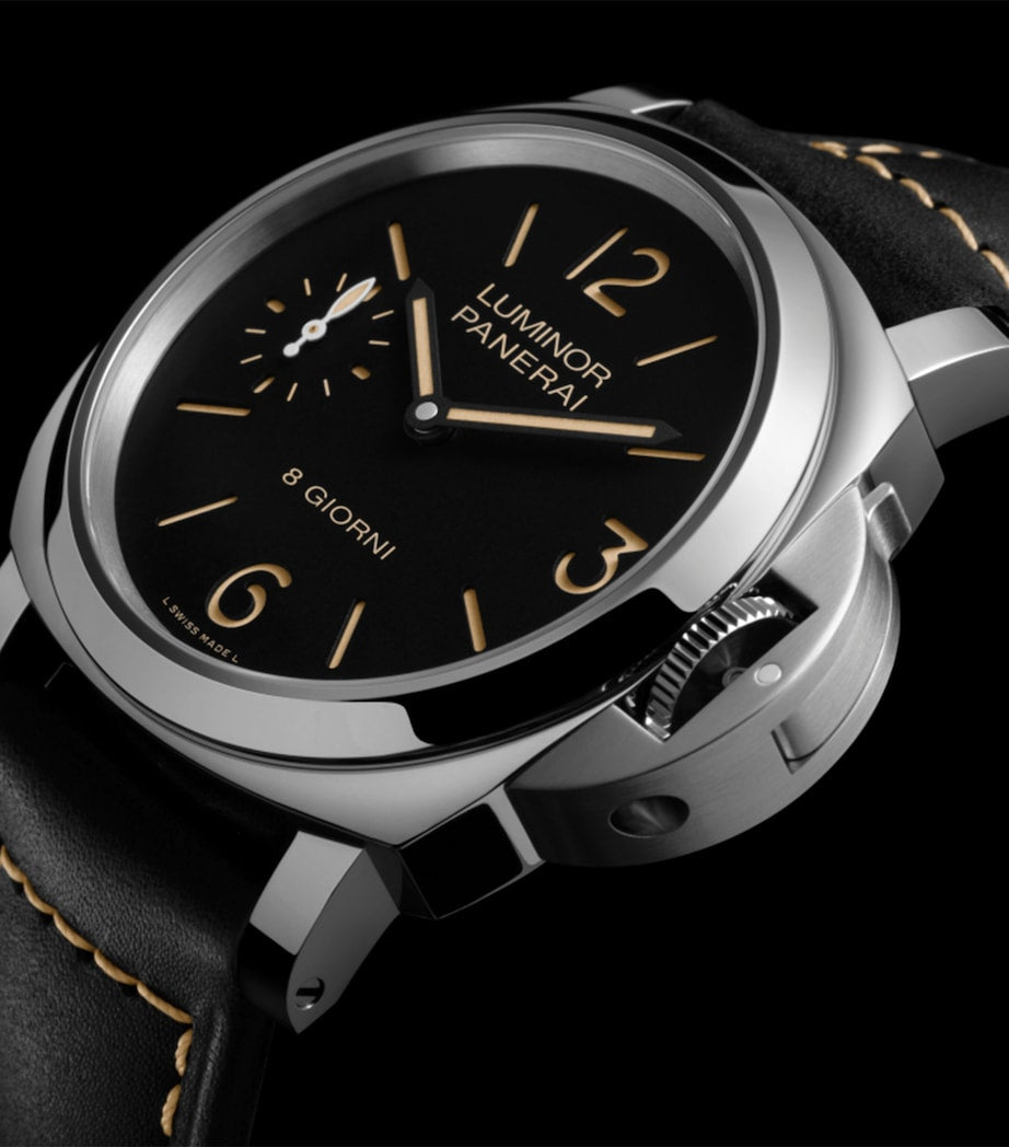 Panerai Stainless Steel Luminor 8 Giorni Watch 44mm