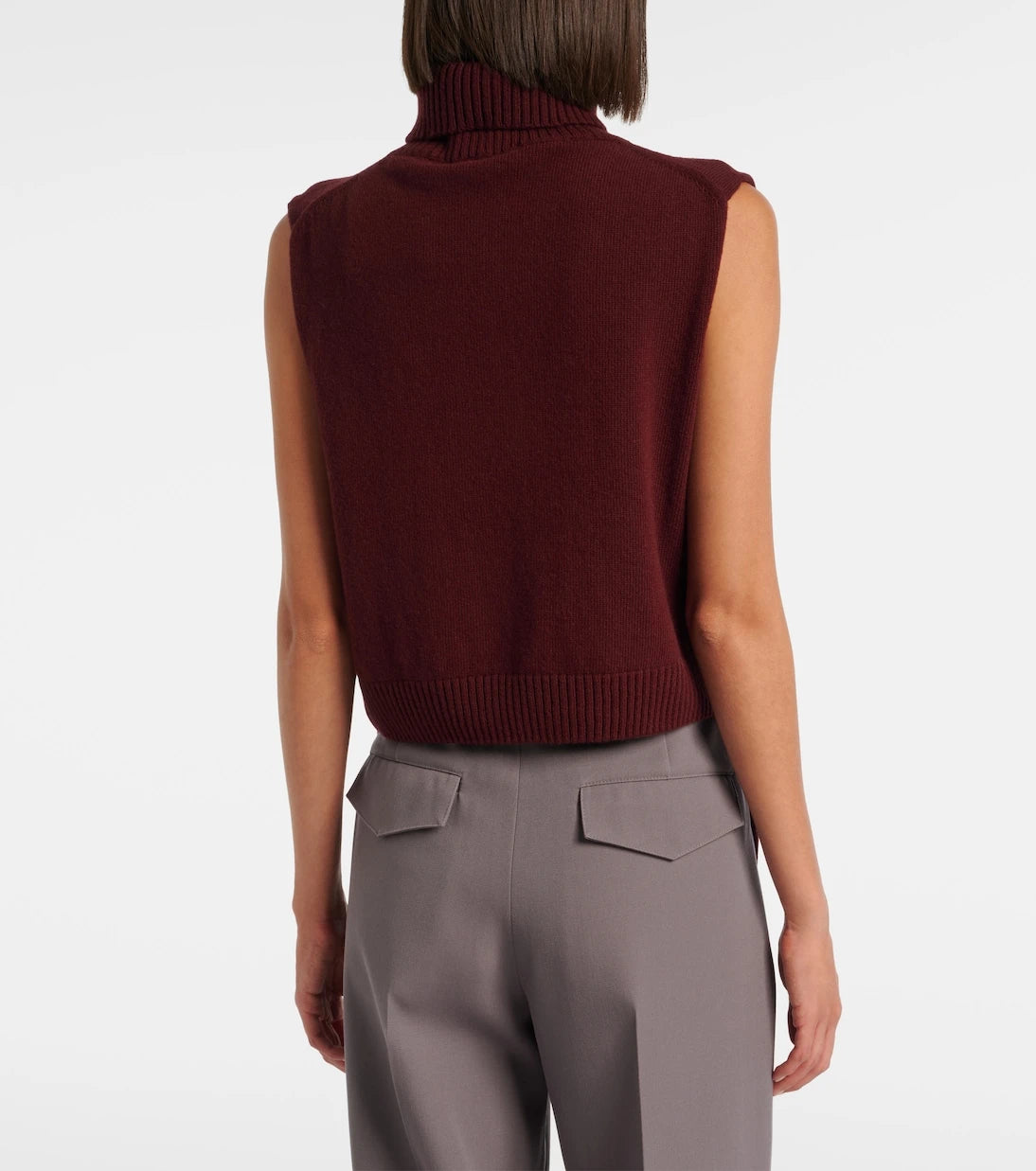 Jil Sander - Wool turtleneck sweater vest