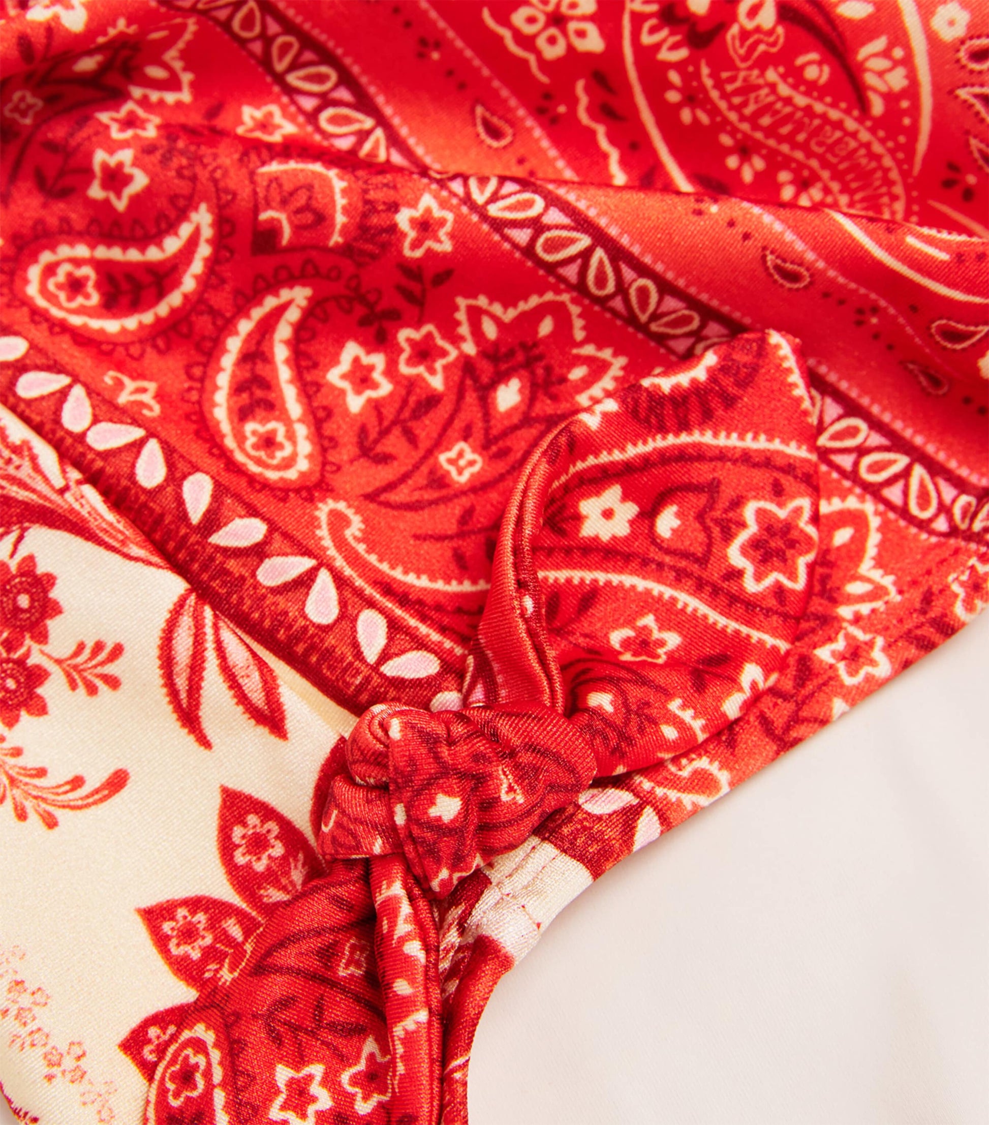 Zimmermann Kids Printed Tie Front Lucky Swimsuit (2-12 Years)