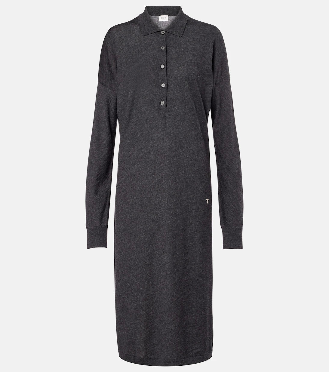 Tod's - Wool and silk polo dress