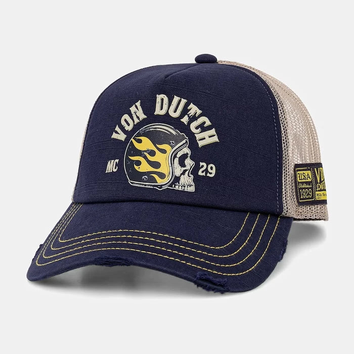 Von Dutch erkek pamuklu trucker şapka