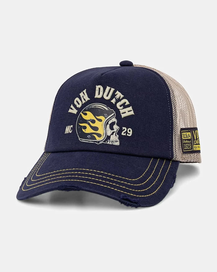 Von Dutch шапка trucker мъжка от памучна материя