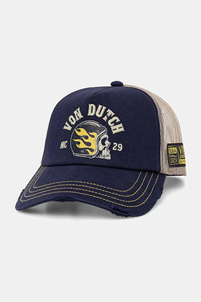 Von Dutch erkek pamuklu trucker şapka