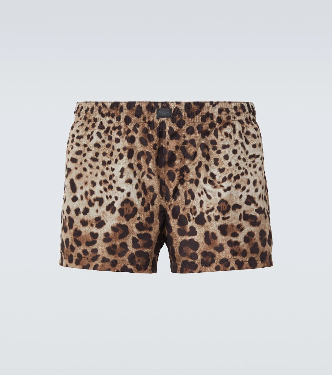 Dolce&Gabbana - Leopard-print swim trunks