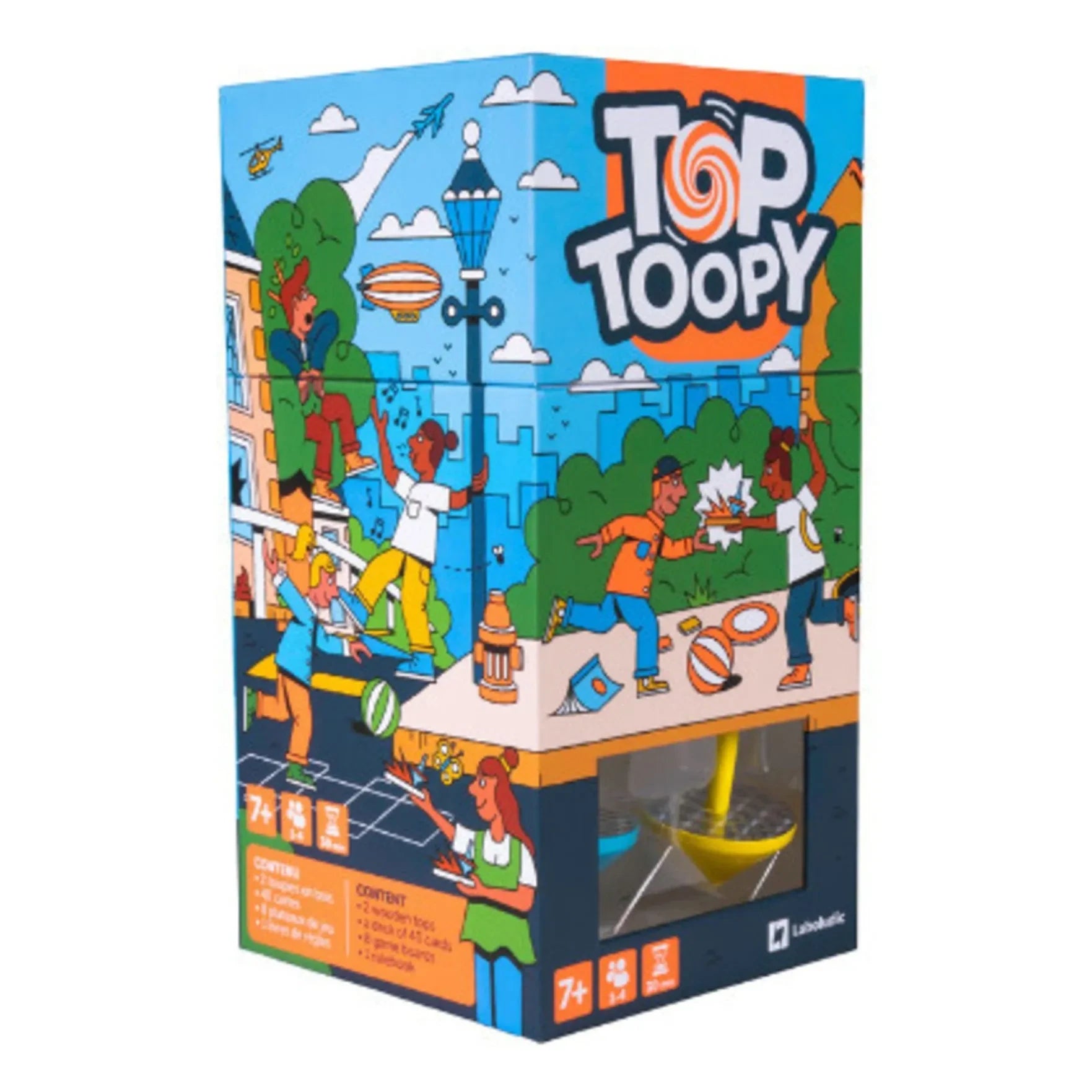 Laboludic - Top Toopy spinning top set