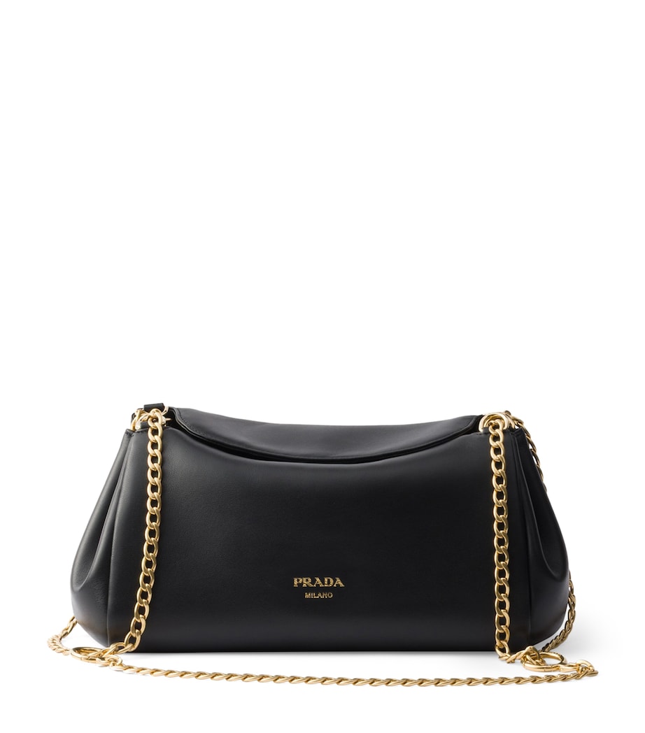 Prada Small Leather Tumulte Shoulder Bag