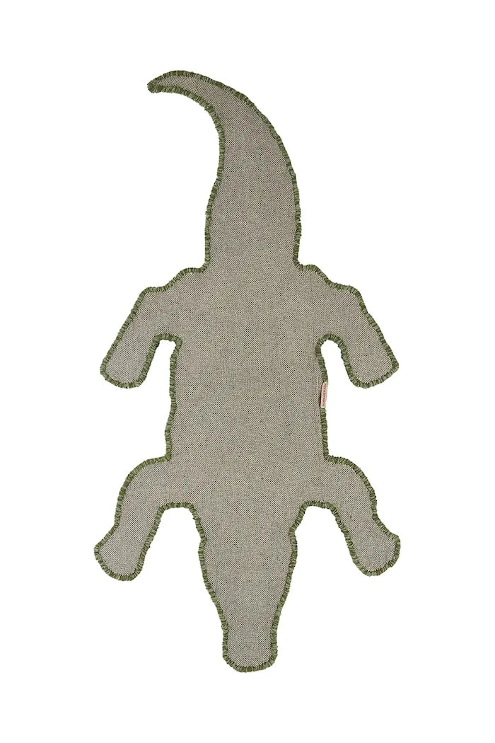 Вълнен килим Doing Goods Coolio Crocodile S/122 x 61 cm