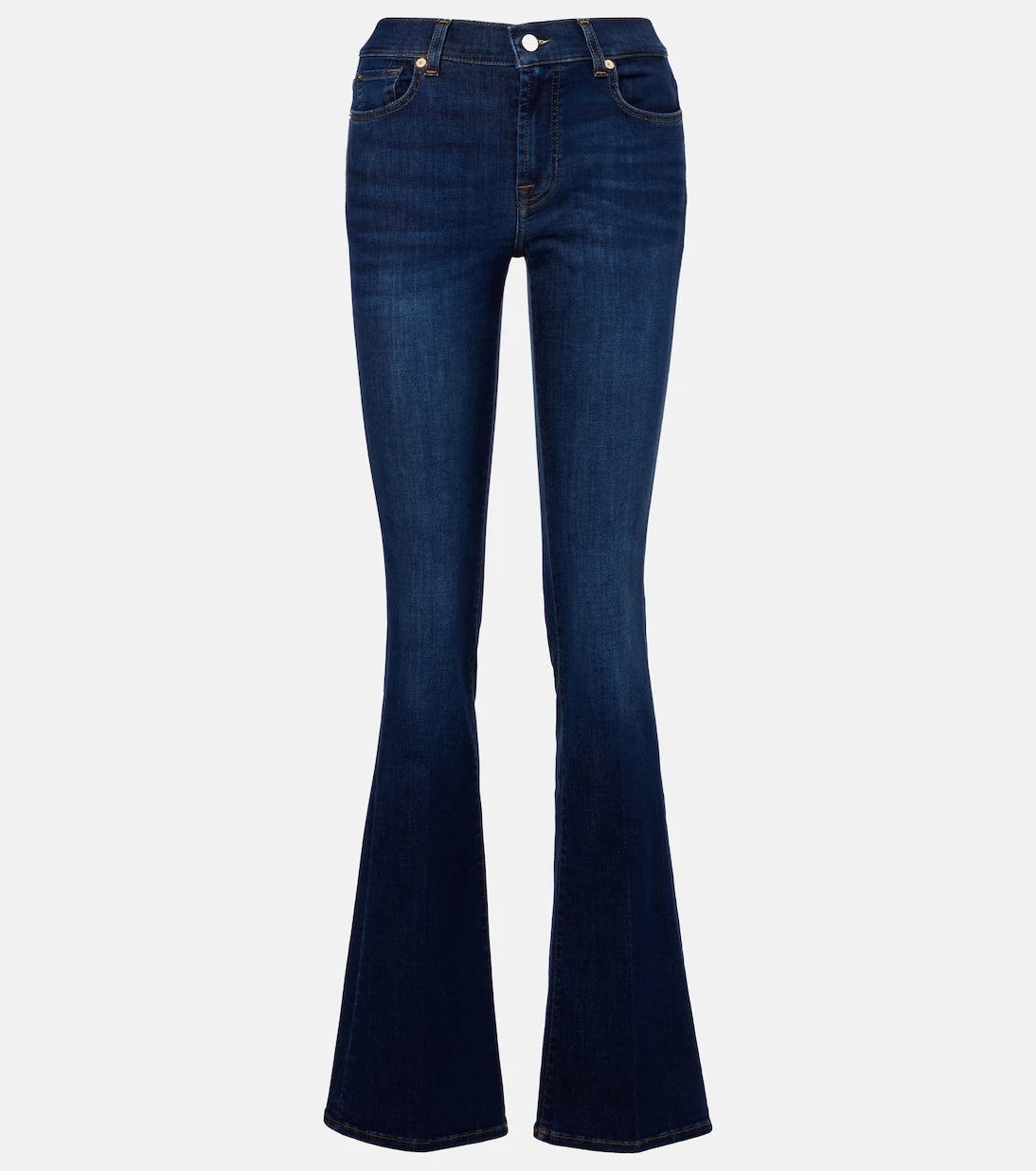 7 For All Mankind - Mid-rise bootcut jeans