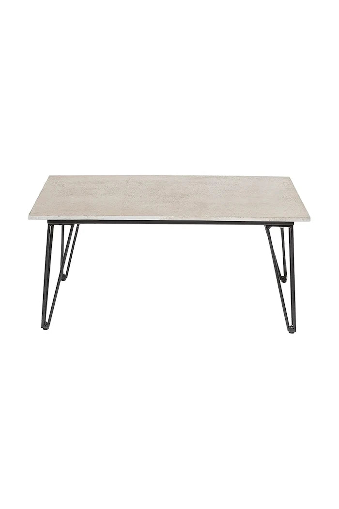 Bloomingville Çimentodan Sehpa 90 x 42 x 60 cm