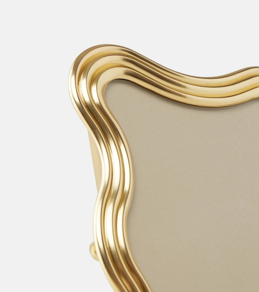 L'Objet - إطار صور ريبل مطلي بالذهب عيار 24 قيراط