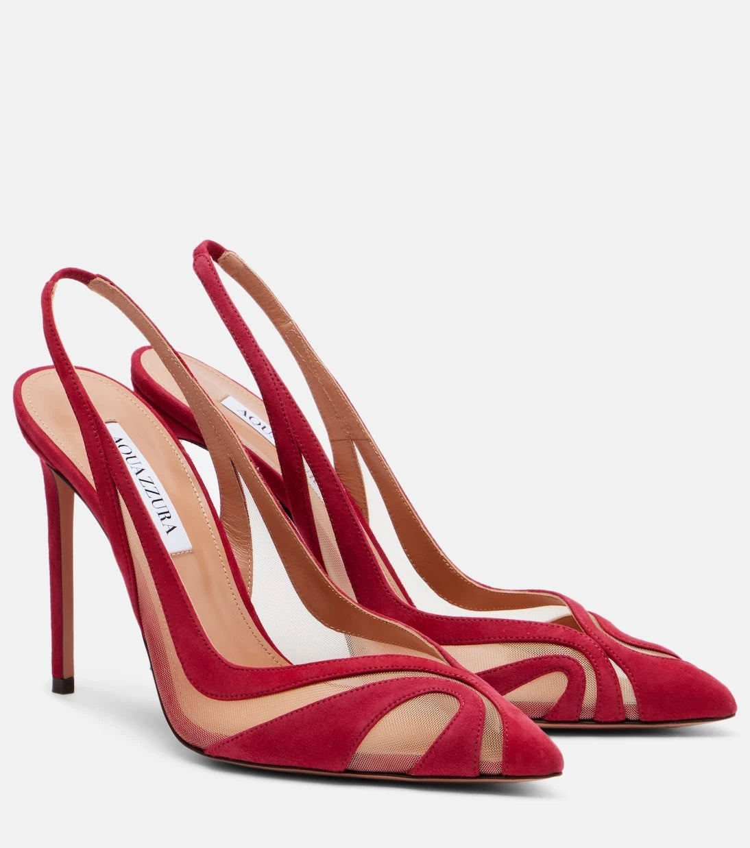 Aquazzura - Lune Sling 105 slingback pumps