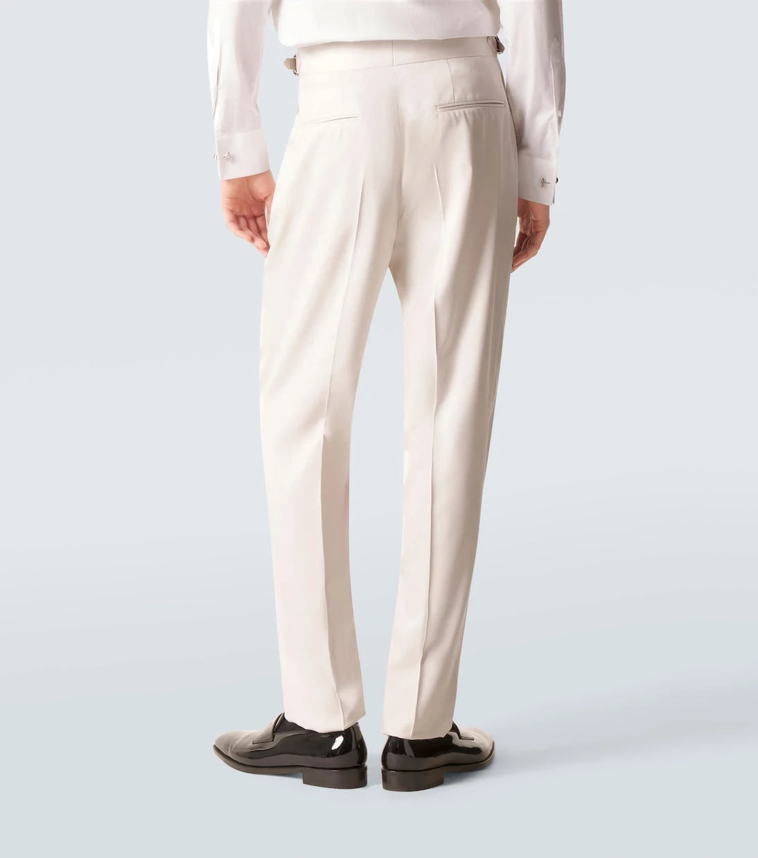 Brunello Cucinelli - Silk straight pants