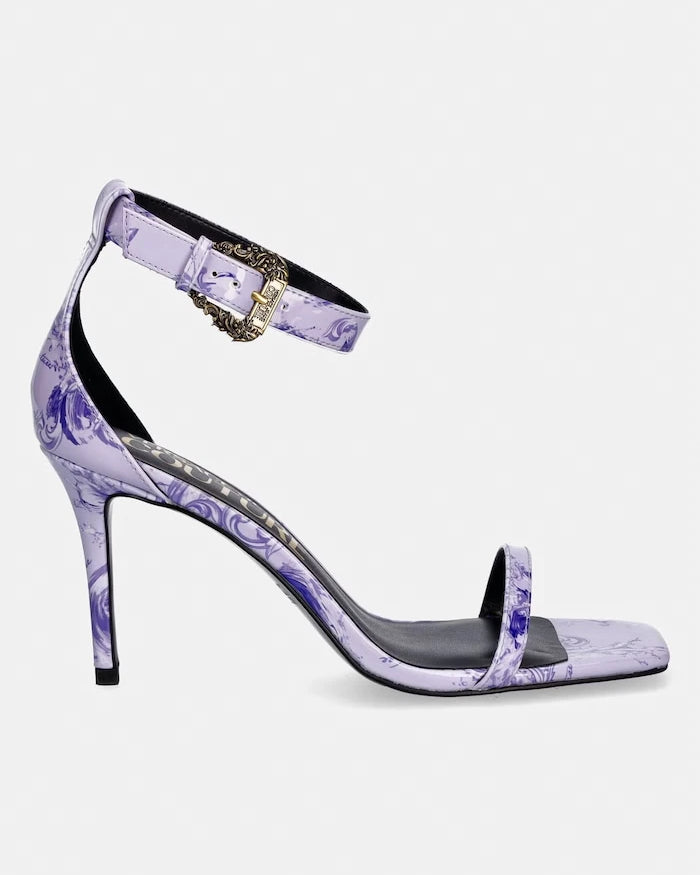 Versace Jeans Couture yüksek topuklu sandaletler