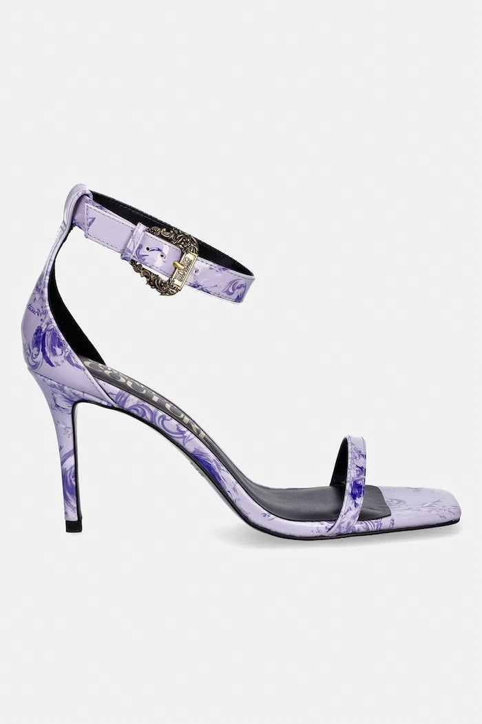 Versace Jeans Couture yüksek topuklu sandaletler