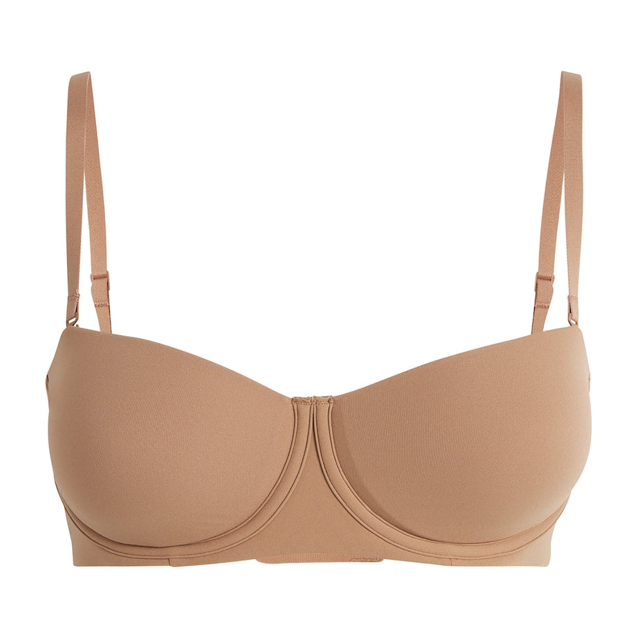 Brown Fits Everybody Strapless Bra