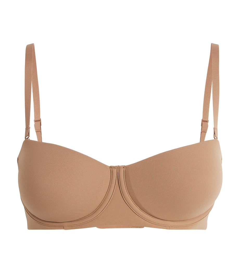 Brown Fits Everybody Strapless Bra