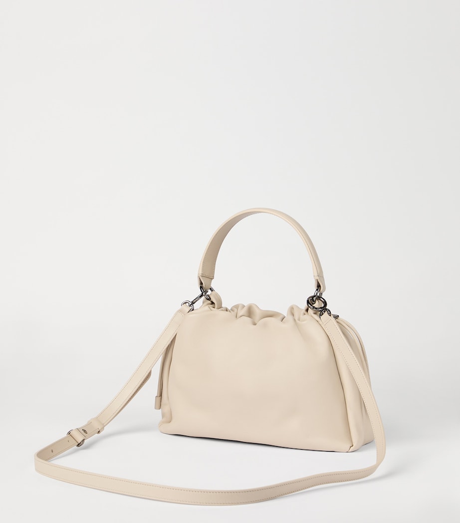 Small Leather Mellow Bucket Bag