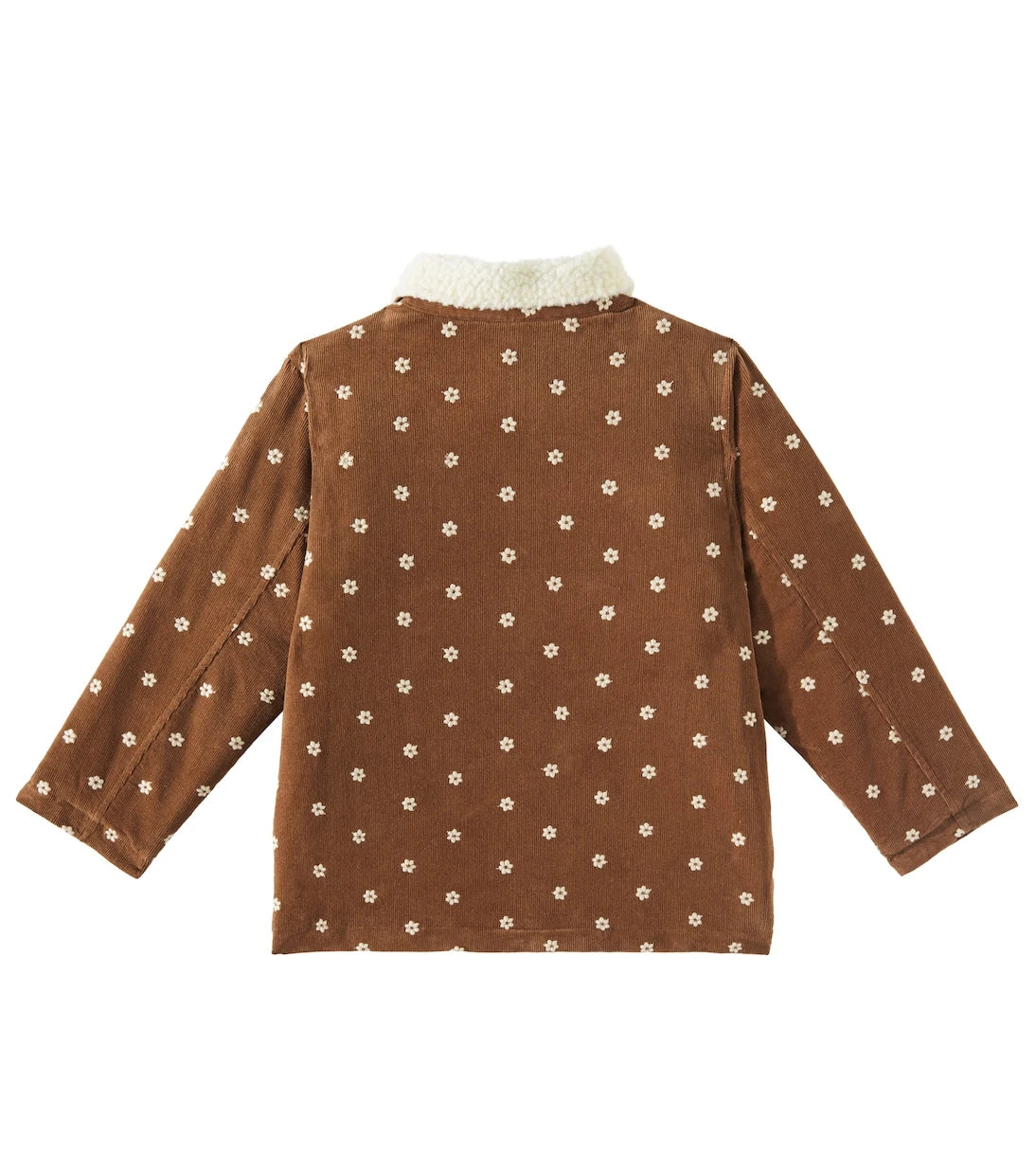 Rylee + Cru - Long Chore embroidered cotton corduroy jacket