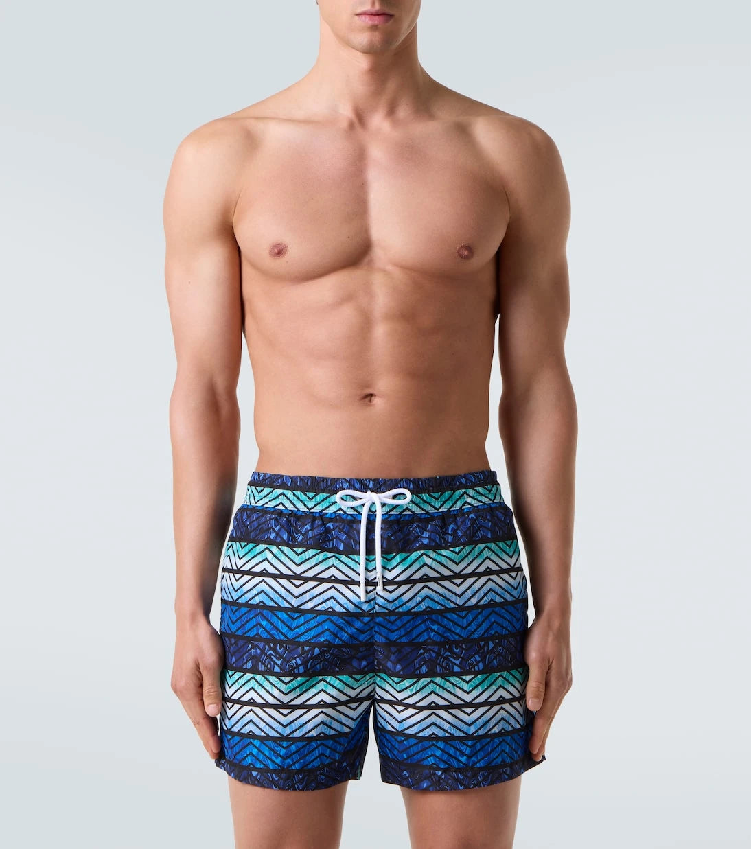 Missoni - Zigzag printed swim trunks