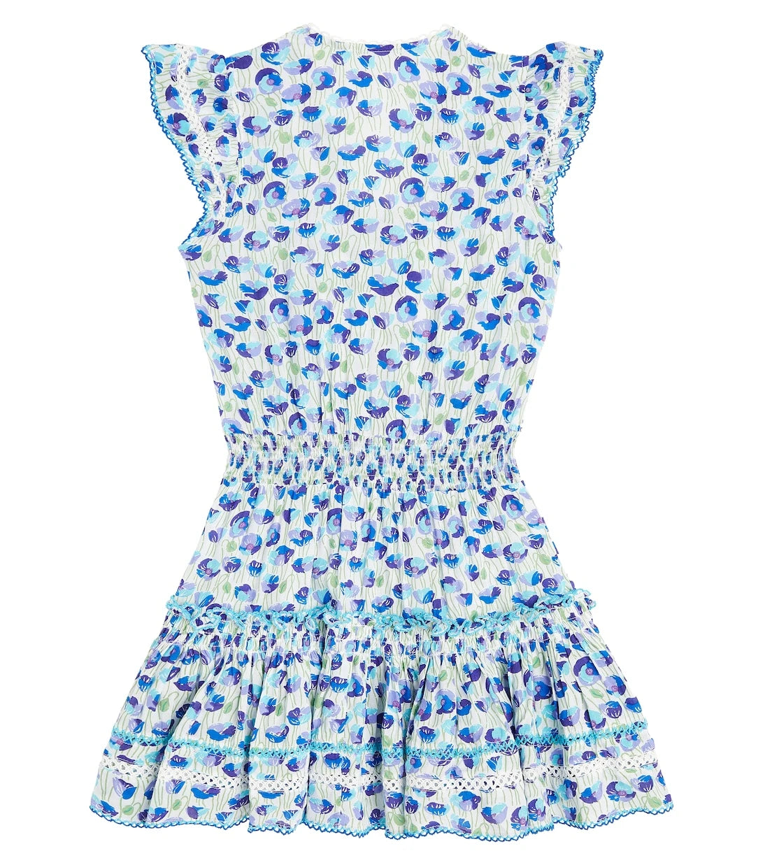 Poupette St Barth Kids - Anais printed ruffled dress