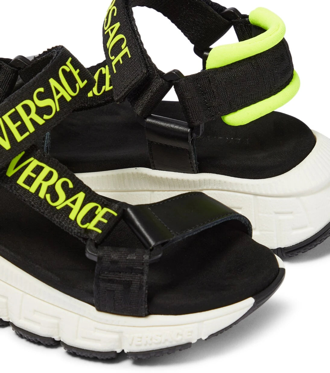 Versace Kids - Logo Trigreca sandals