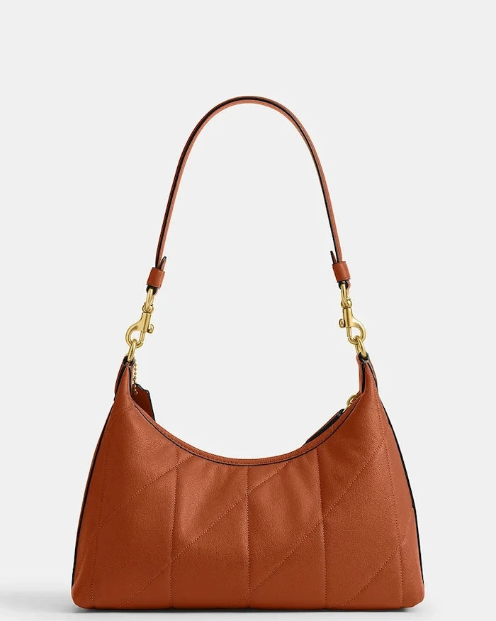 Coach чанта crossbody дамска от кожа Soft Quilted Juliet Shoulder Bag 25