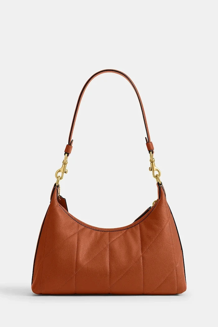 Coach чанта crossbody дамска от кожа Soft Quilted Juliet Shoulder Bag 25