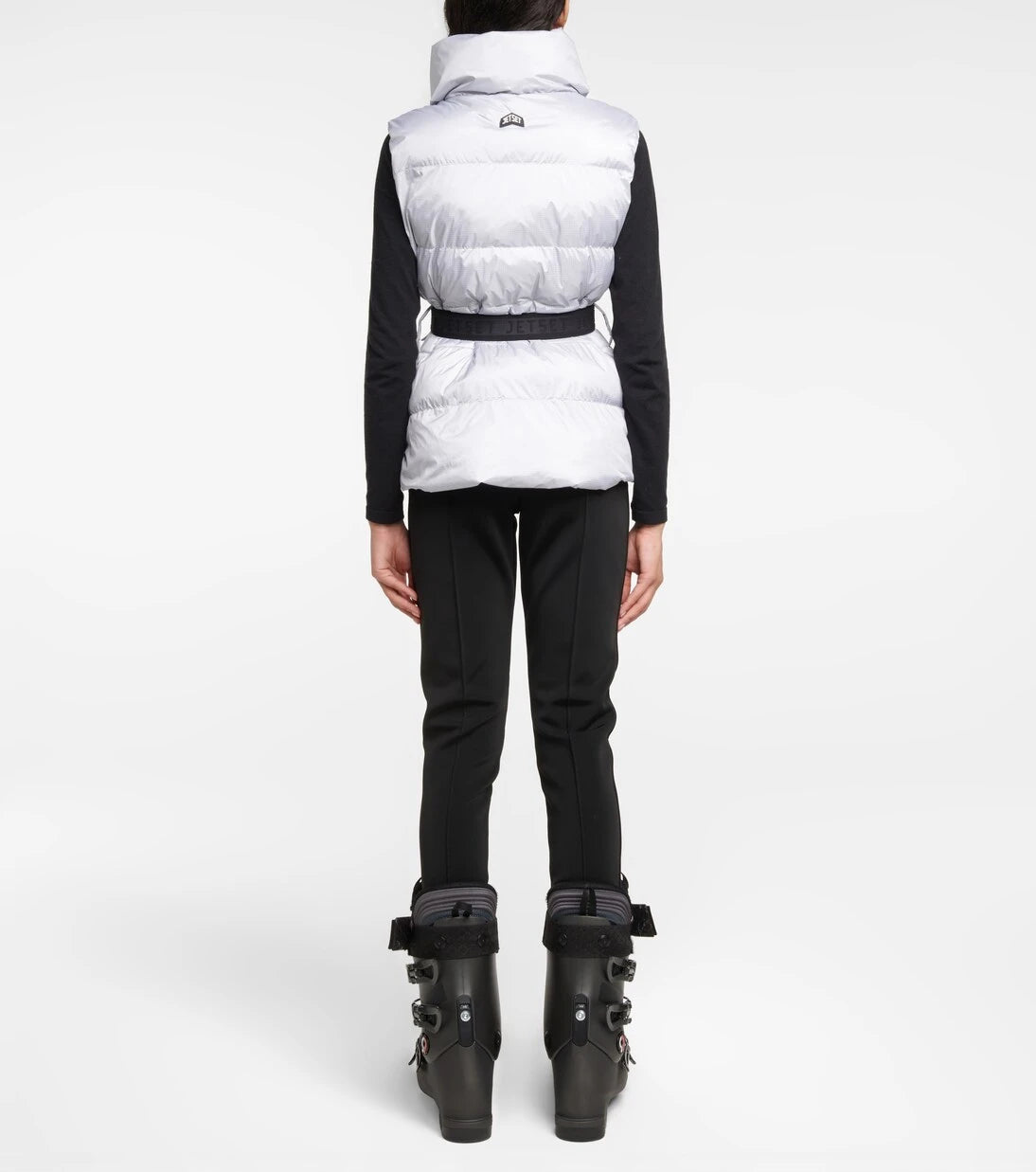 Jet Set - Clara Glam belted puffer vest