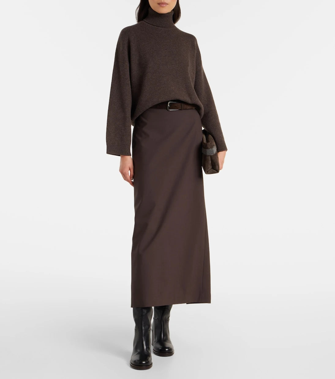 Brunello Cucinelli - Monili cashmere turtleneck sweater