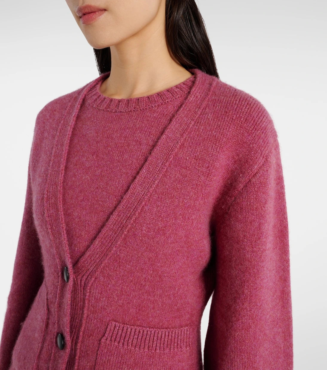 Khaite - Scarlet cashmere cardigan