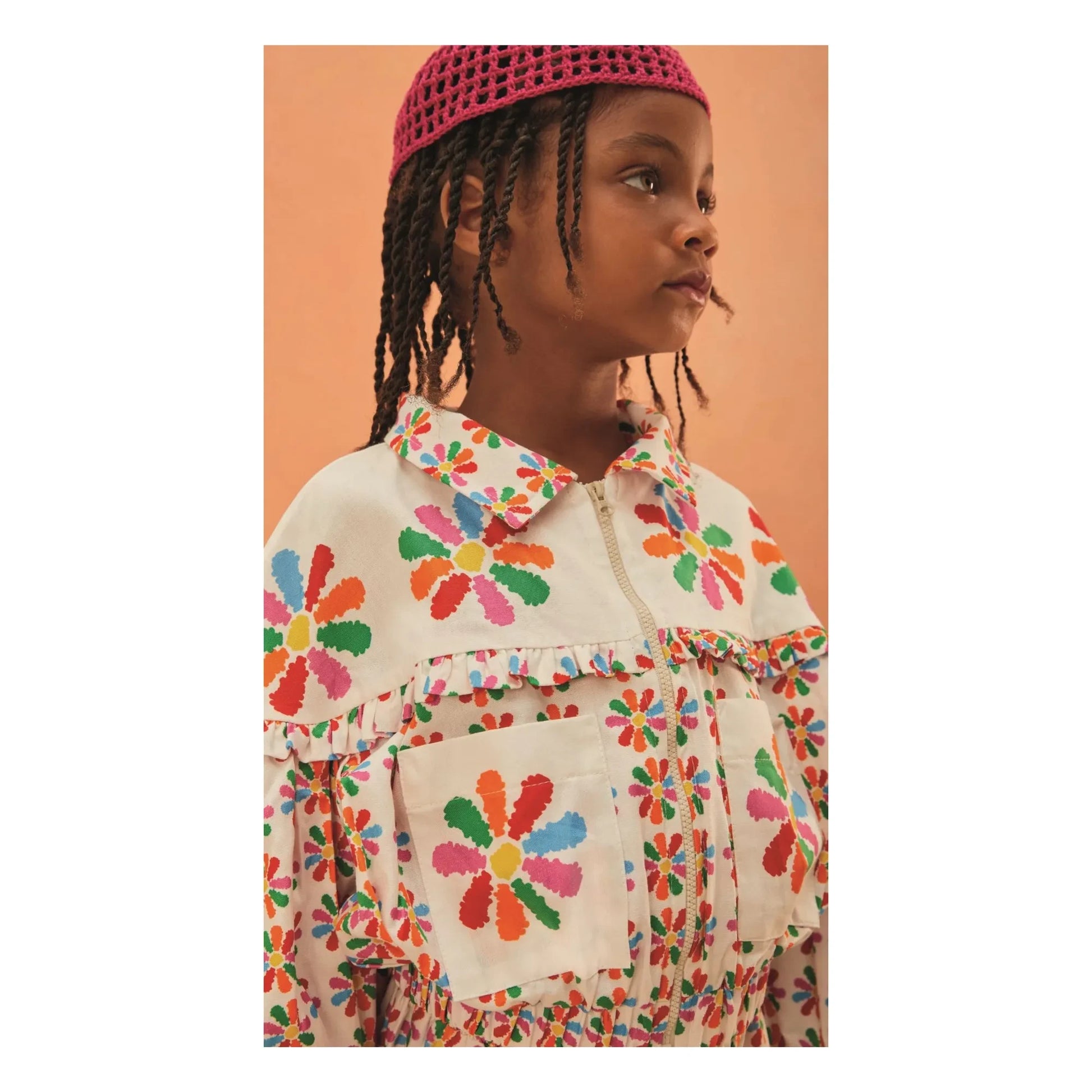 Fabula - Windmill Ruffle Jacket | White