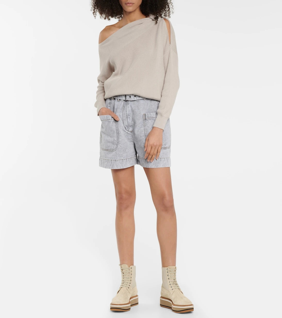 Clergerie - Brendy suede platform combat boots