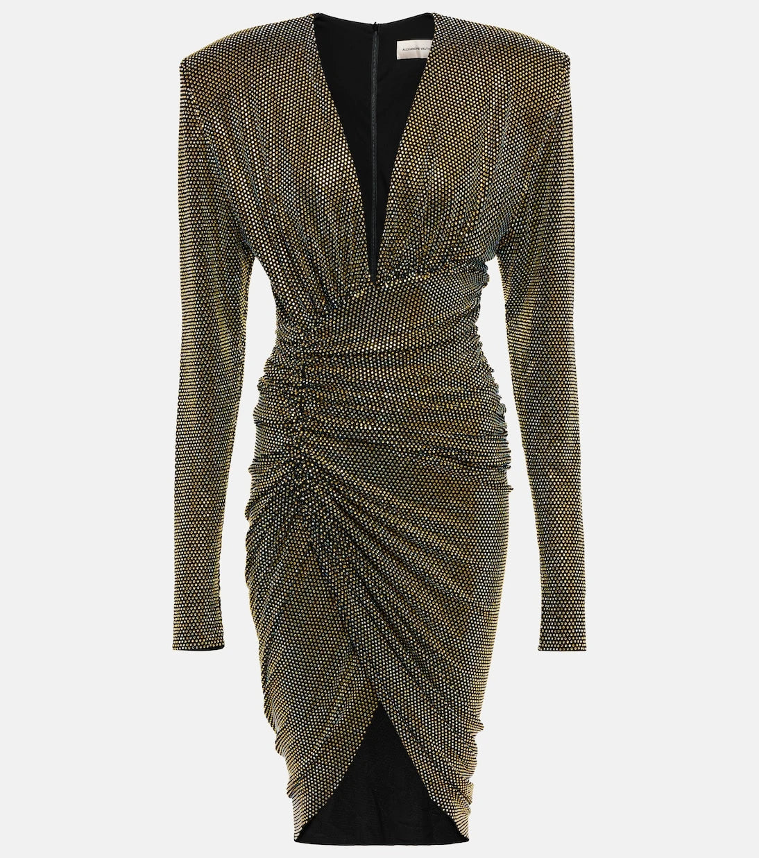Alexandre Vauthier - Crystal-embellished jersey minidress