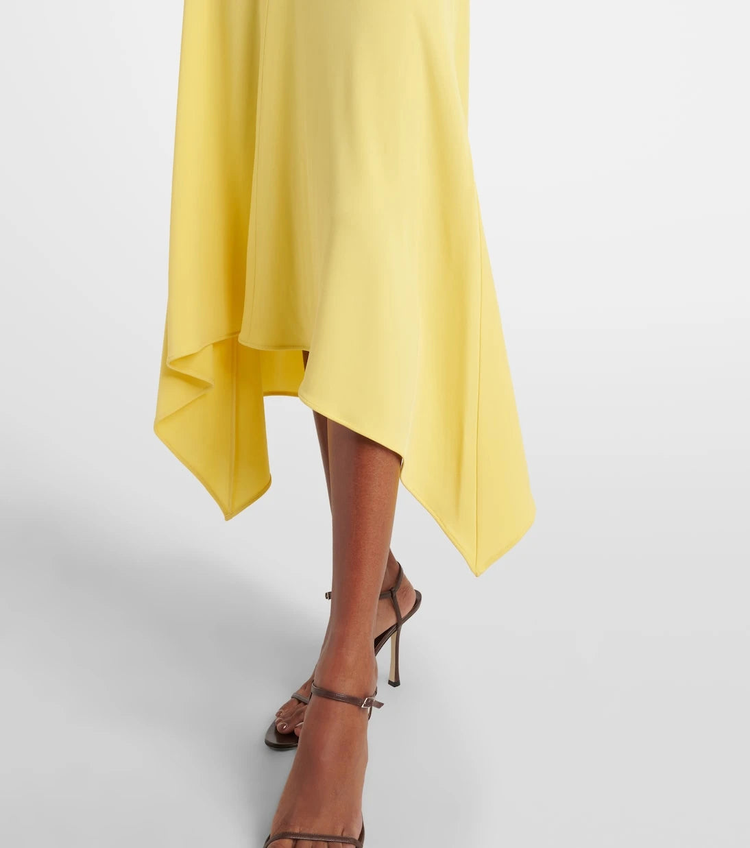 Stella McCartney - Draped jersey midi dress