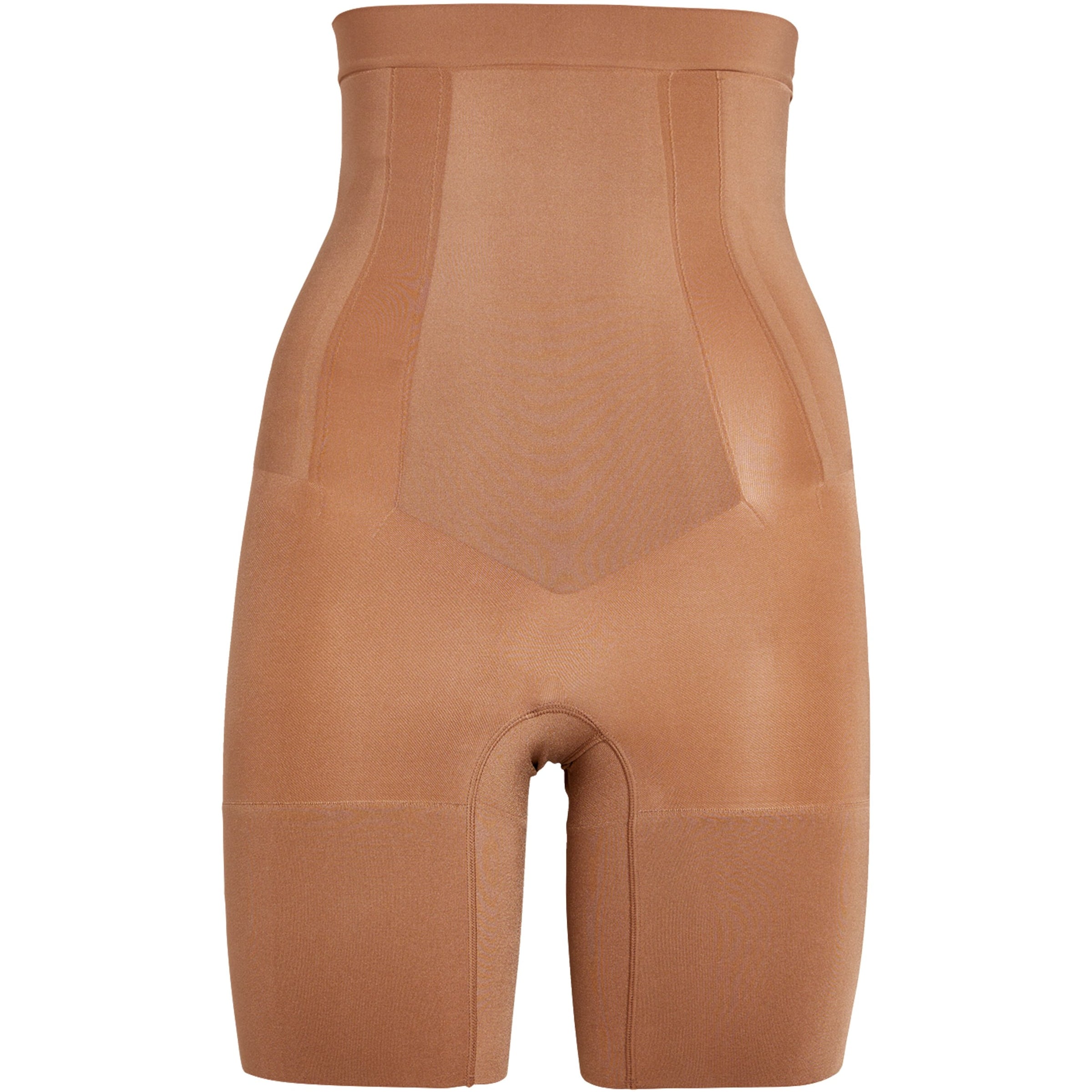 SPANX Brown SPANXsculpt OnCore High-Waist Mid-Thigh Shorts - Firm Control