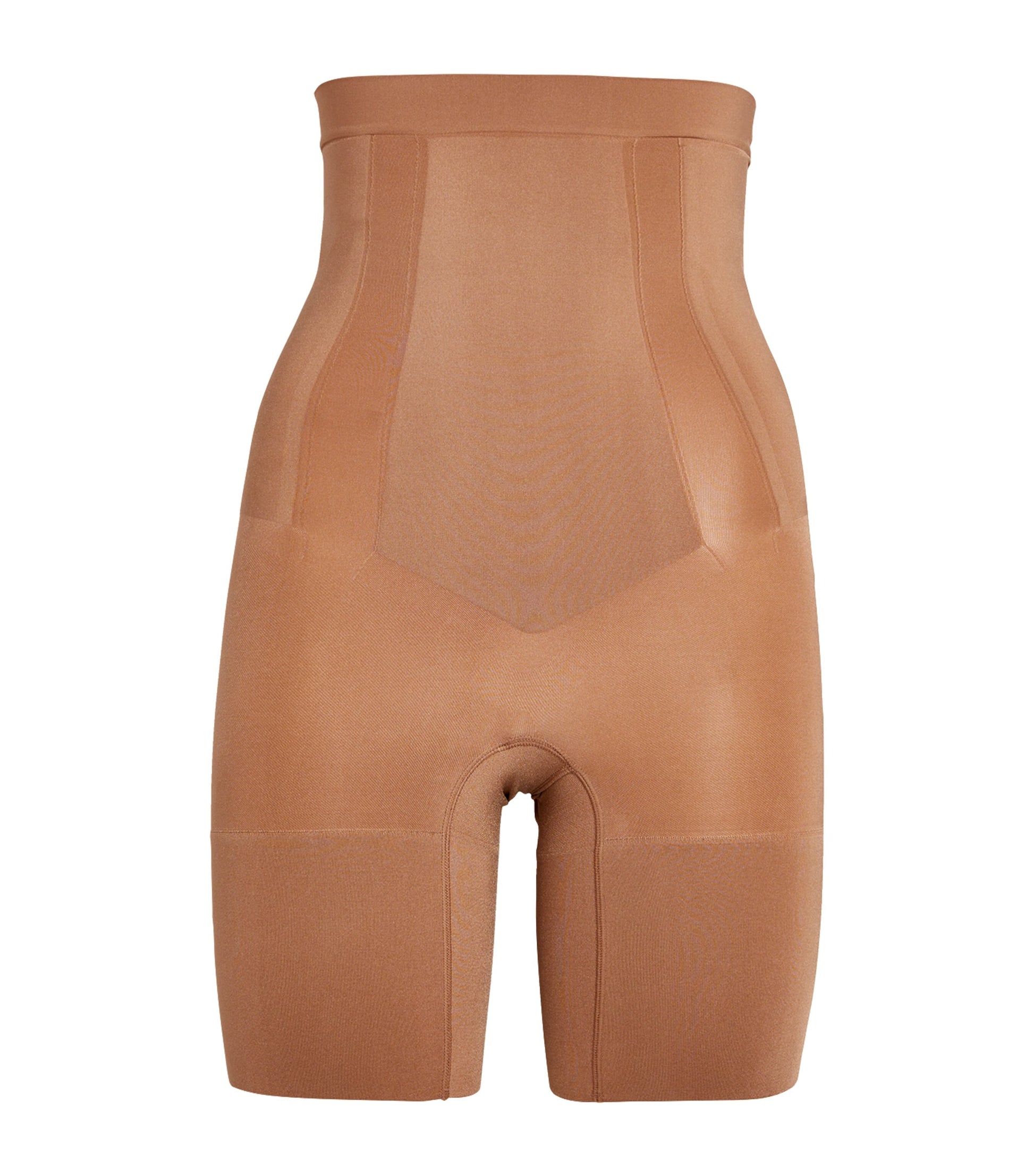 SPANX Brown SPANXsculpt OnCore High-Waist Mid-Thigh Shorts - Firm Control