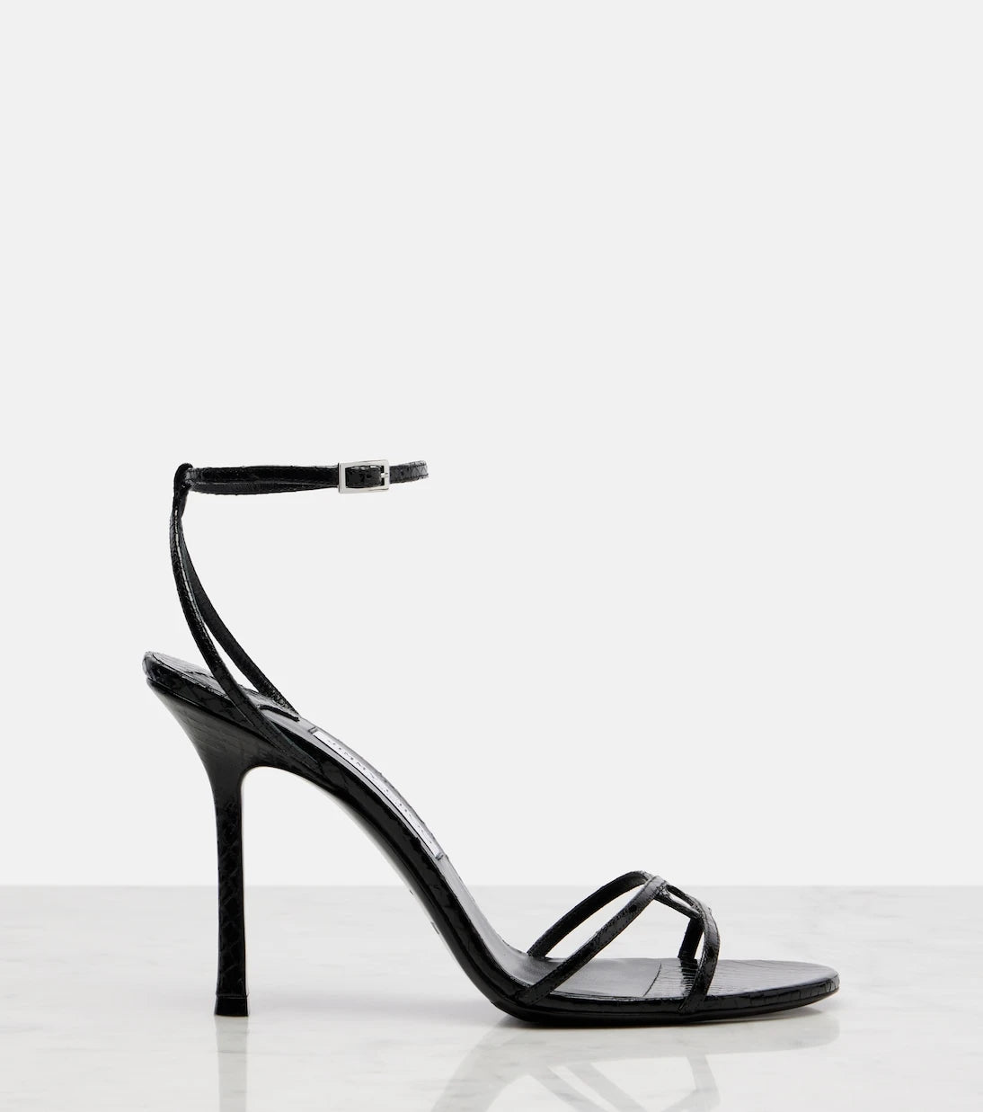 Jimmy Choo - Leo 100 leather sandals