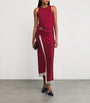 Paco Rabanne Red Tasselled Midi Skirt