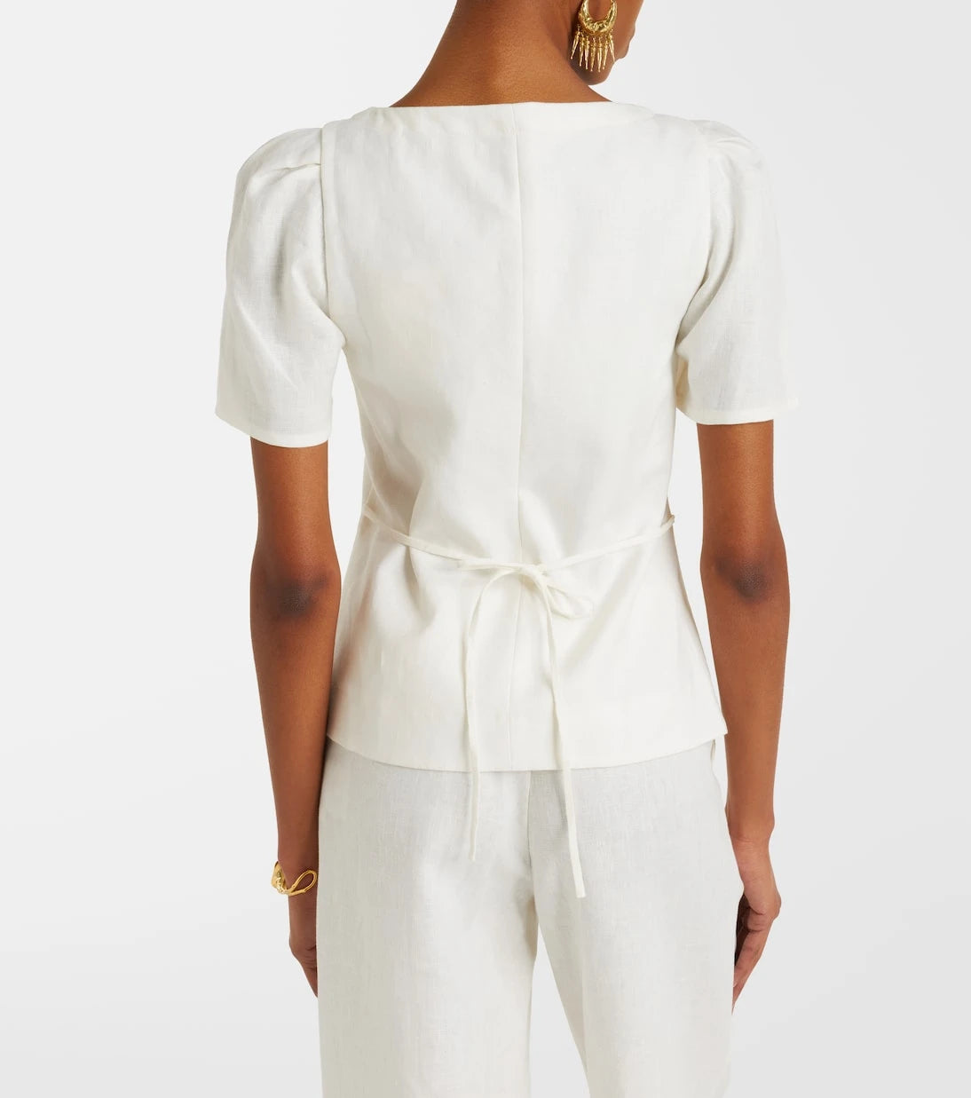 Faithfull - Emma linen top