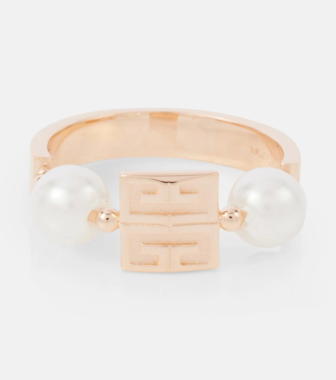 Givenchy - 4G faux pearl ring