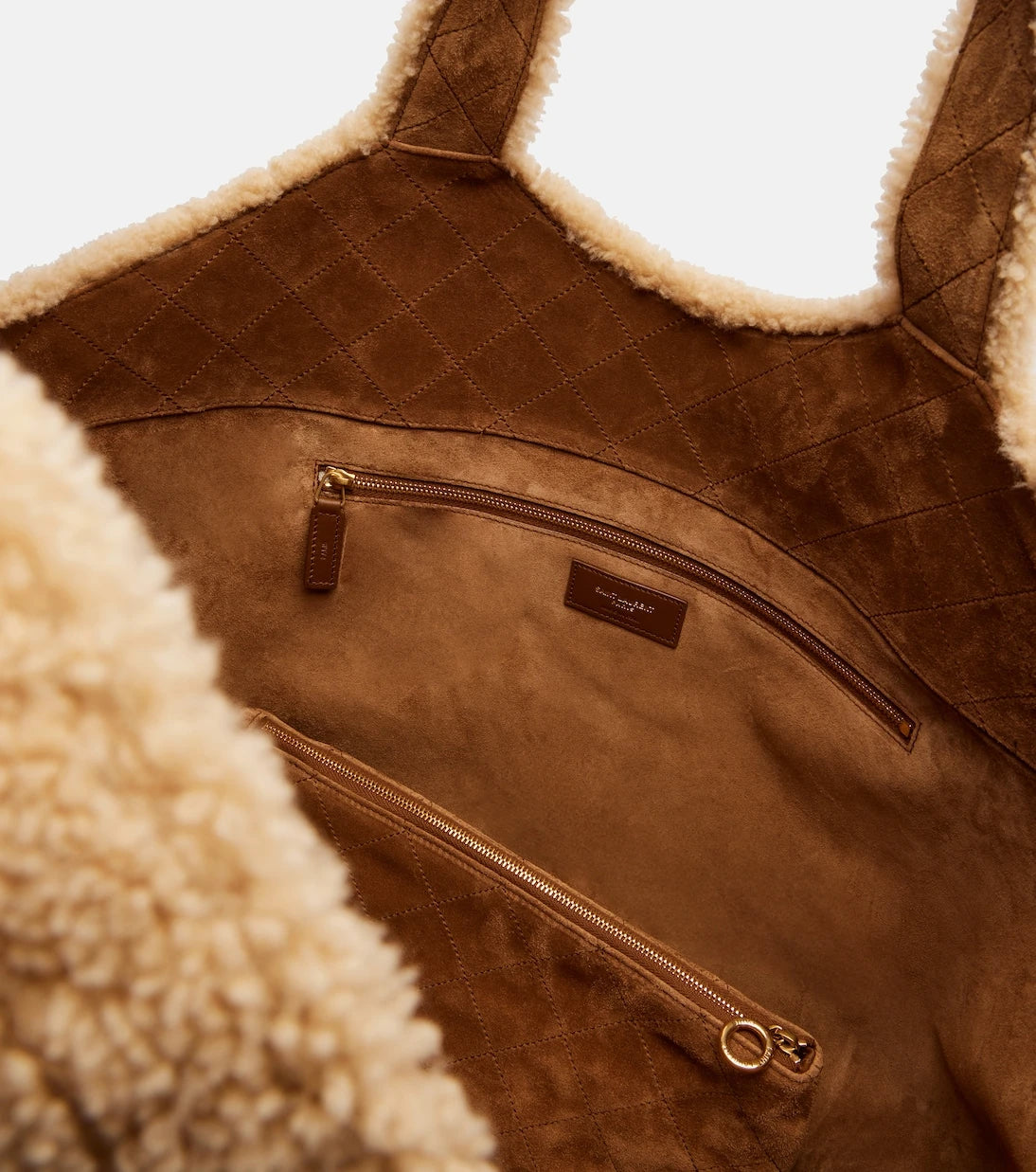 Saint Laurent - Icare Maxi shearling tote bag