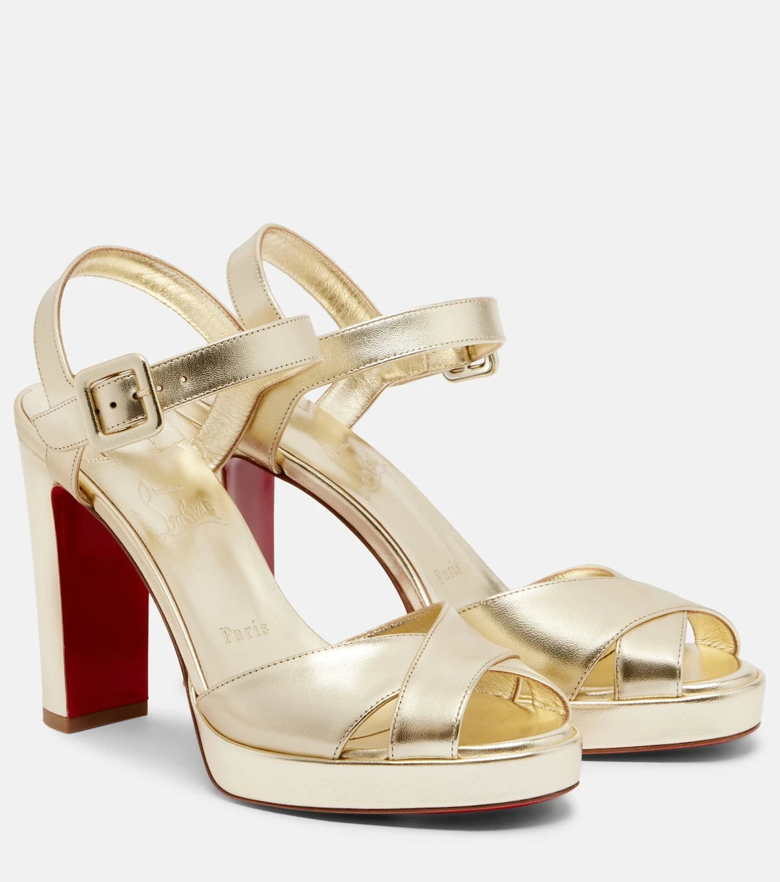 Christian Louboutin - Cora leather sandals