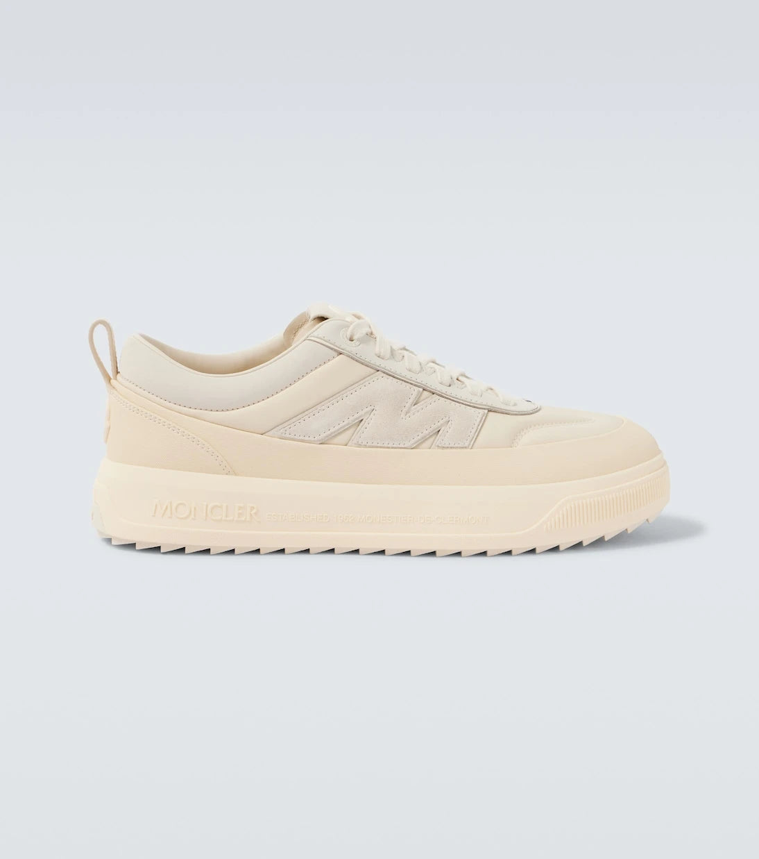 Moncler - Monpulse Altive leather-trimmed sneakers