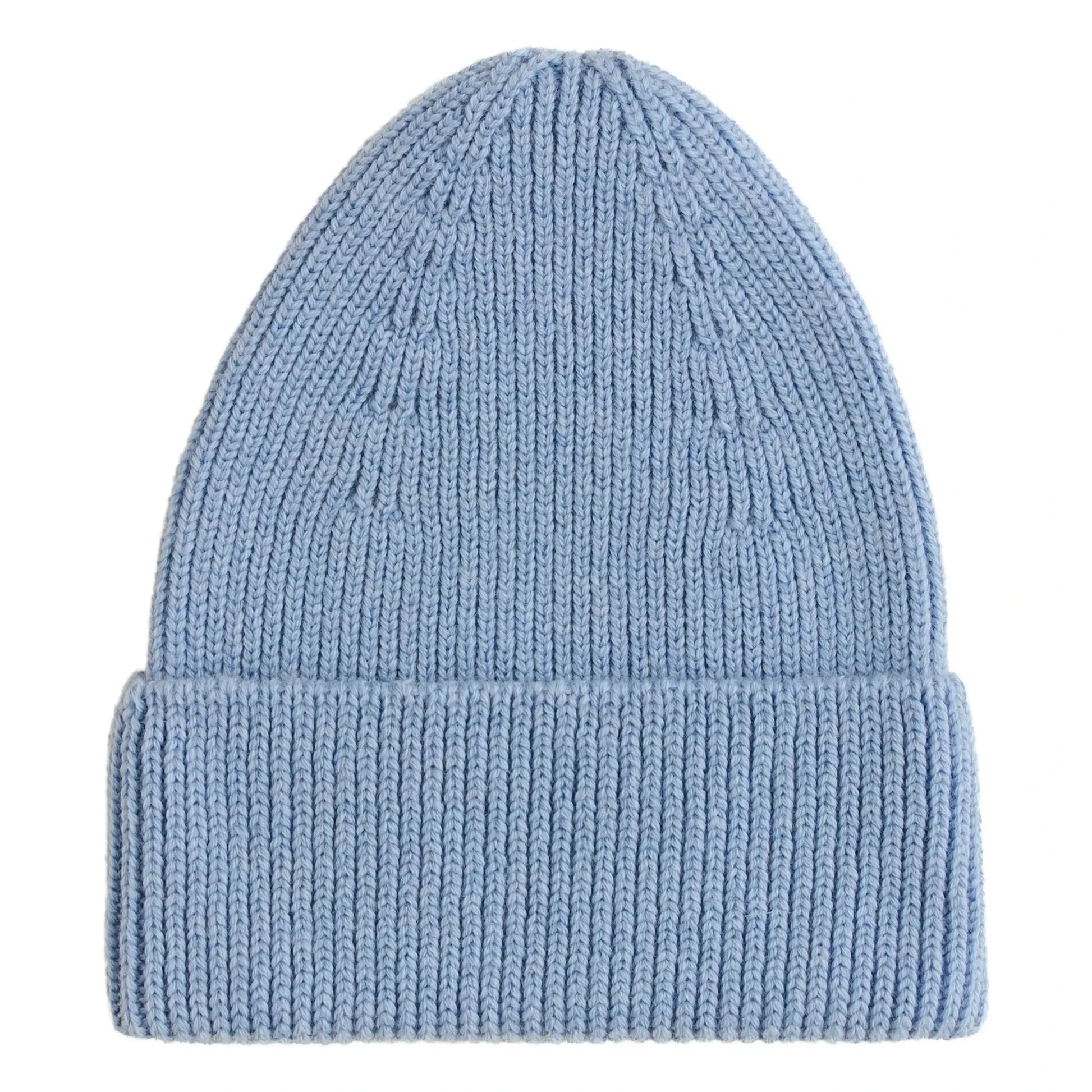 Hvid - Fonzie cap Merino wool | Light Blue