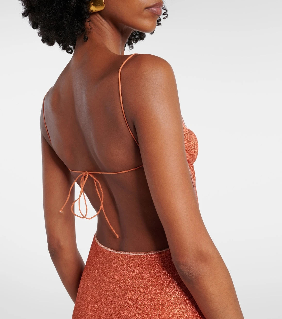 Oséree - Lumière open-back midi dress