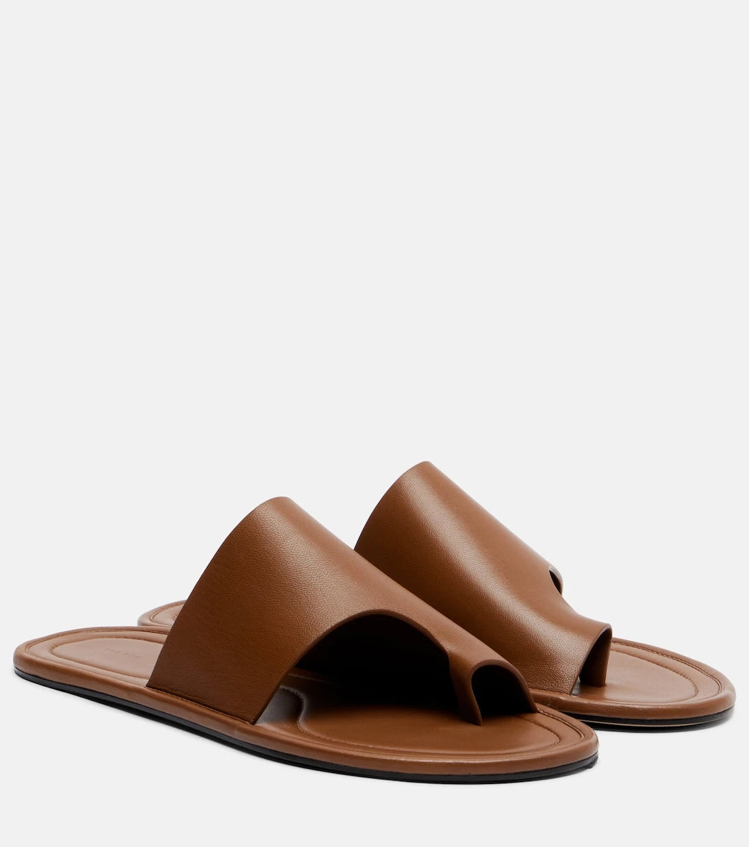 The Row - Malick Thong leather sandals